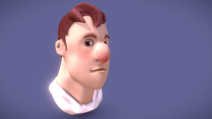 Big Nose 3D Model