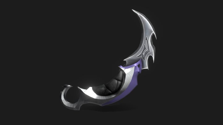 Reaver Karambit 3D Model