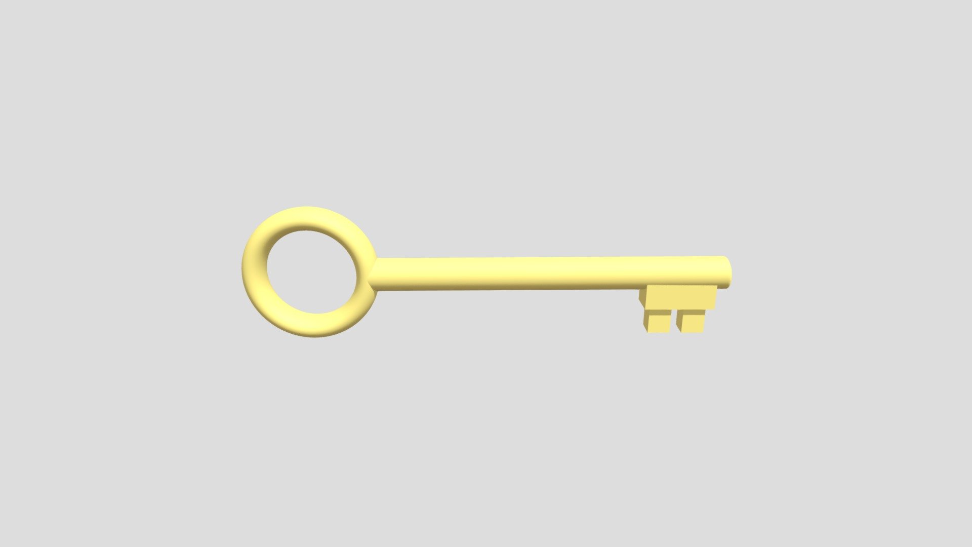 Key - Download Free 3D model by thekeymaster [2e09b61] - Sketchfab