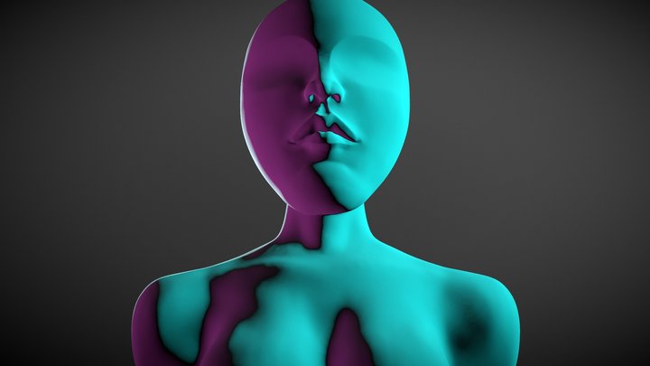 [SculptJanuary] Day 1 - Mouth & Nose 3D Model