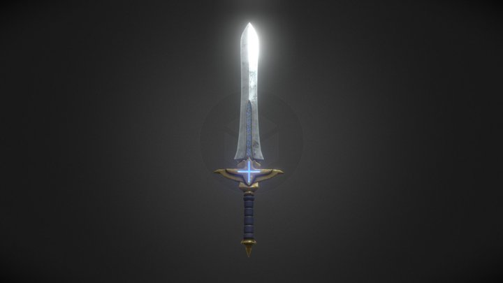 Magic sword. 3D Model