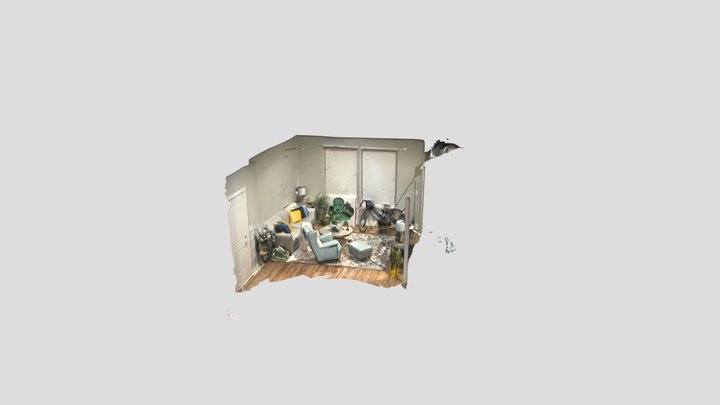 My Living Room - East Charlotte 3D Model