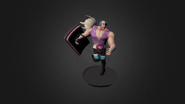 Popstar Braum 3D Model