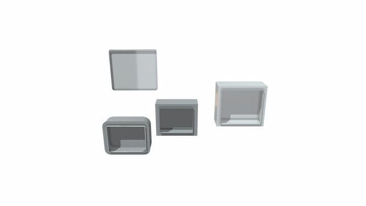 Готовый бокс 3D Model