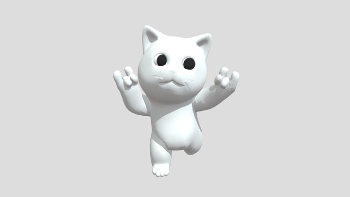 Cat 3D Model