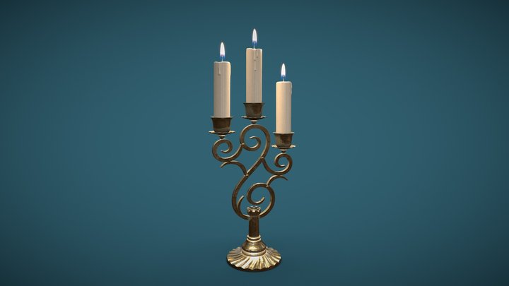 Candlestick 3D Model