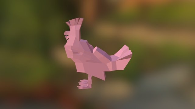 Gallina - Composicion Organica 3D Model