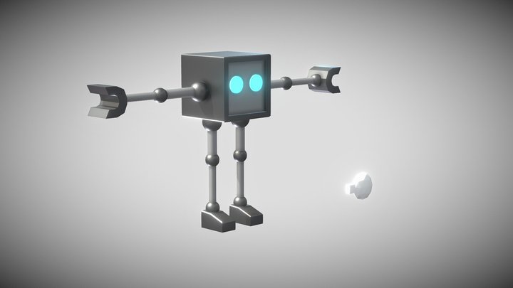 Ralph The Robot 3D Model
