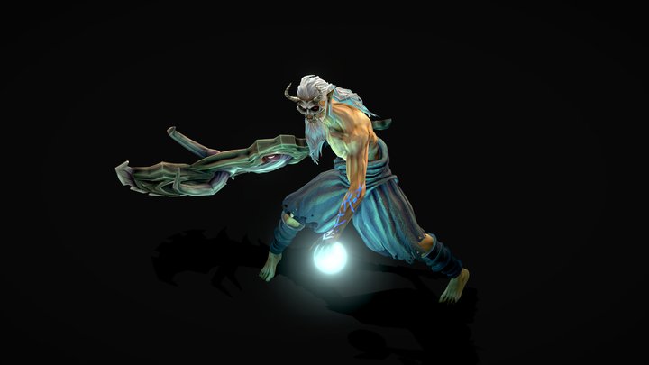 Khreit the Exile 3D Model