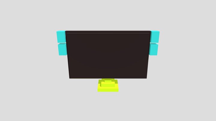 Tele de plasma 3D Model