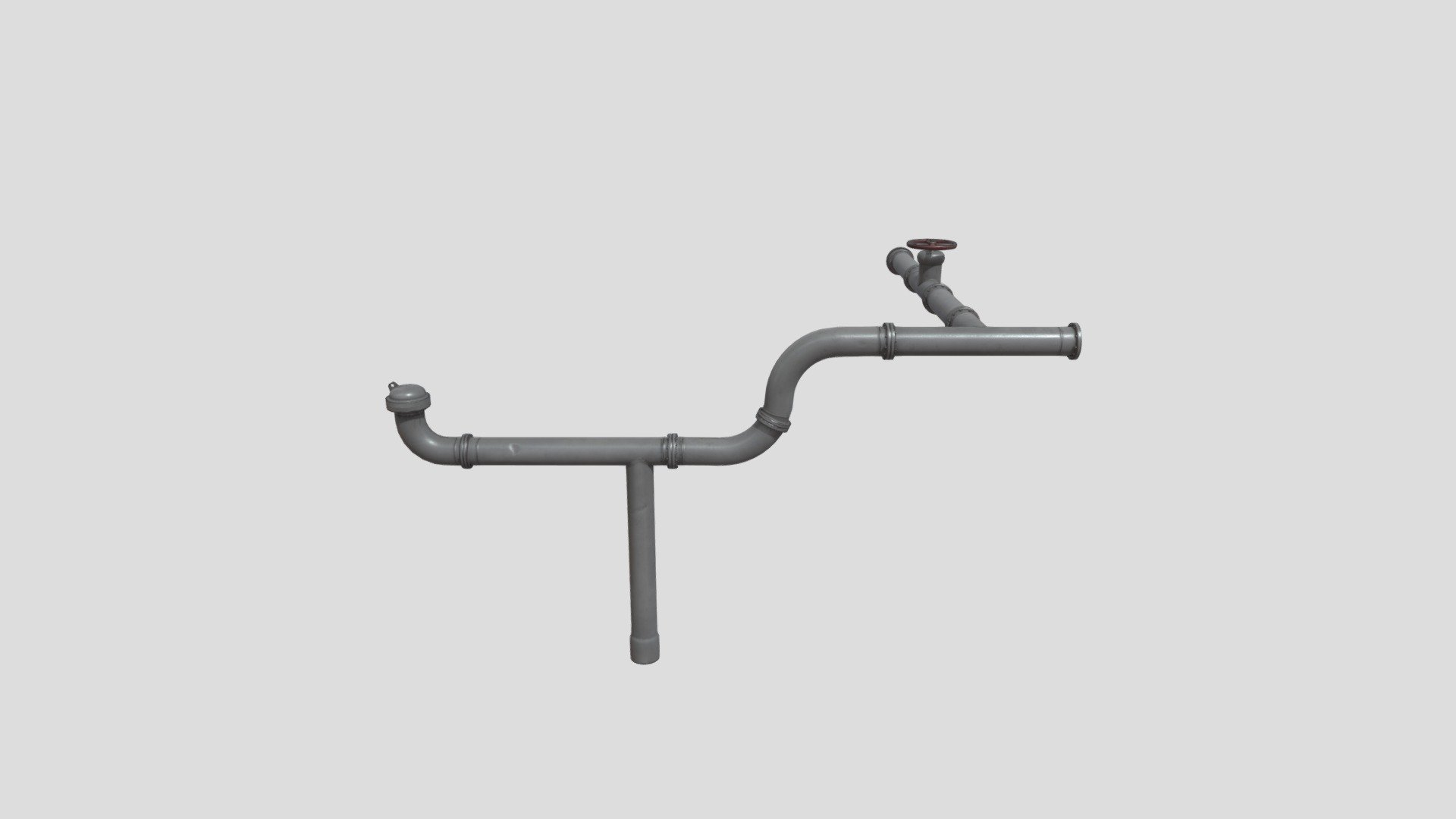 Pipes 1 - 3D model by IanAbenaitwe [2e0fdbb] - Sketchfab
