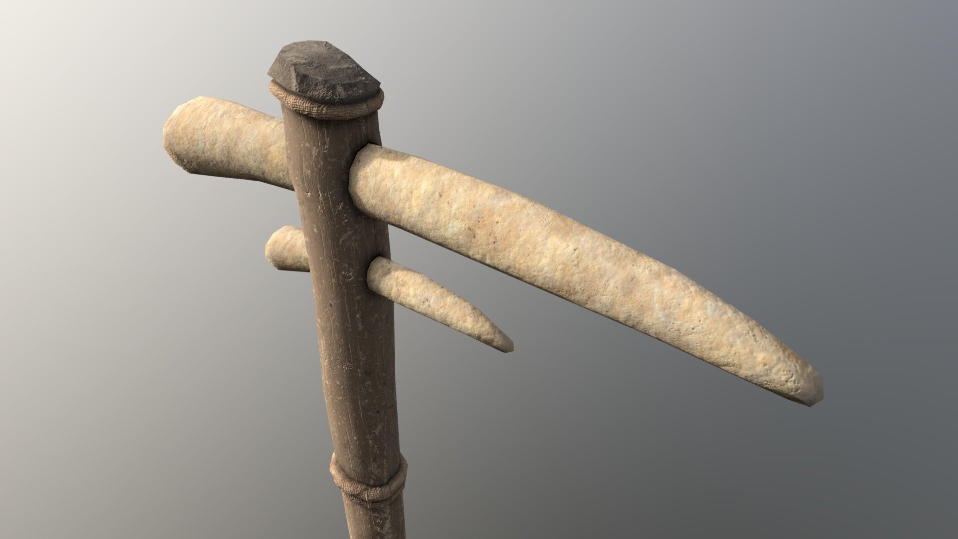 Pickaxe Bone Buy Royalty Free 3d Model By Arigasoft 2e11a7d Sketchfab Store 