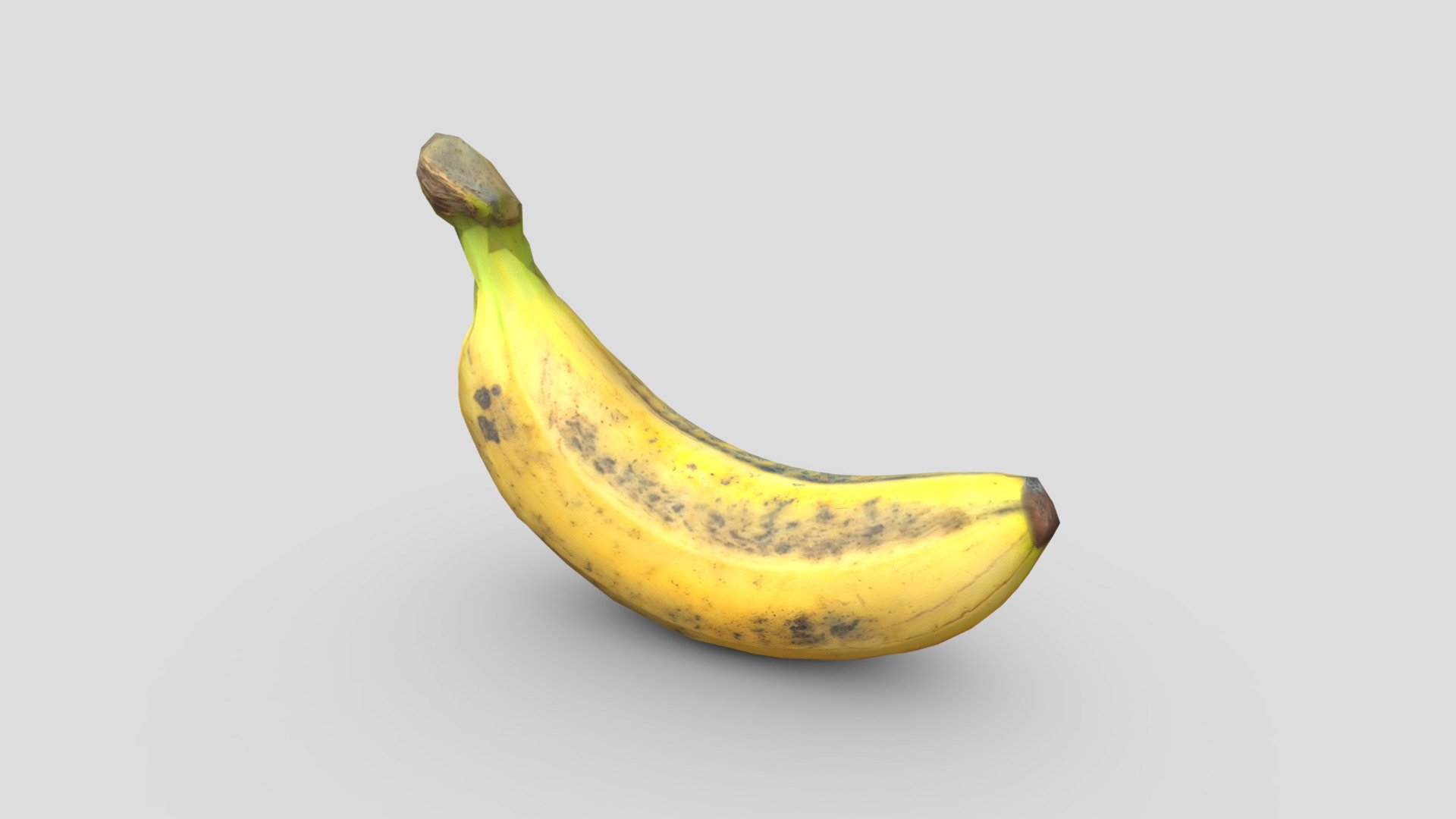 Banana - Buy Royalty Free 3D model by plaggy [2e135c8] - Sketchfab Store