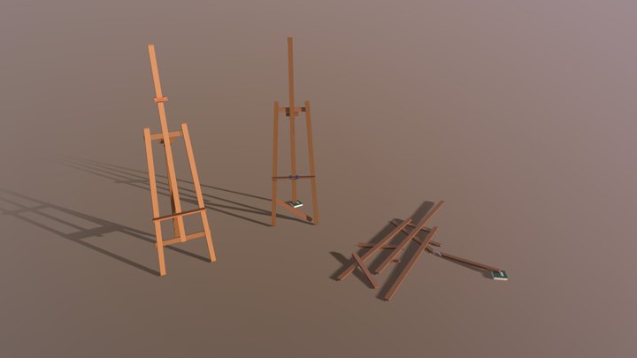 [XYZ School HW] damage 3D Model