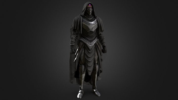 Dark mage 2 3D Model
