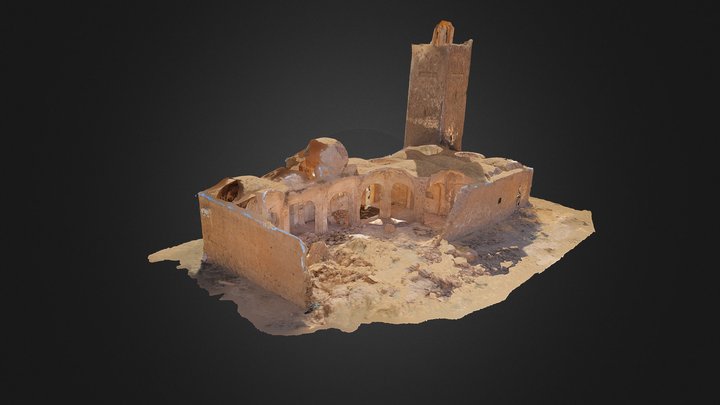 La mosquée verte المسجد الأخضر 3D Model