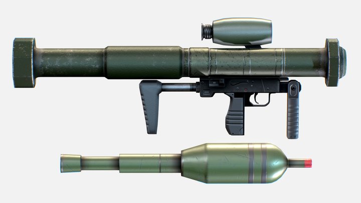 Rocket Launcher_FaustX 3D Model