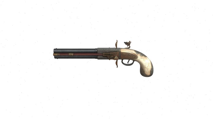 pistol 3D Model