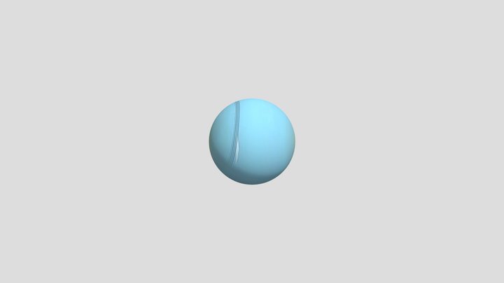 Uranus 3D Model