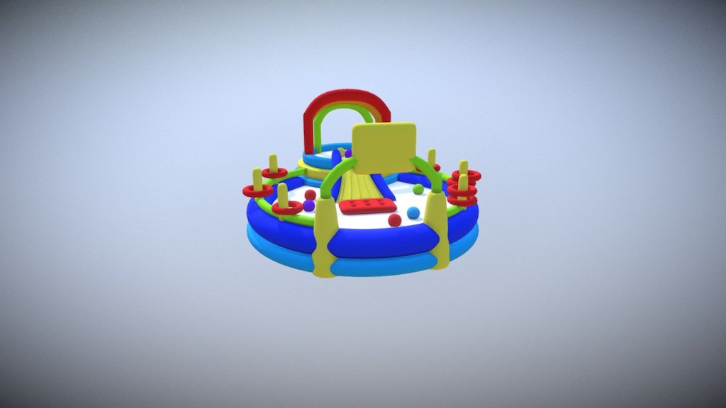 Inflatable Pool - 3D model by bil3l [2e15cc7] - Sketchfab