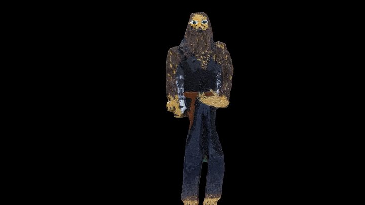 The Wild Man 3D Model