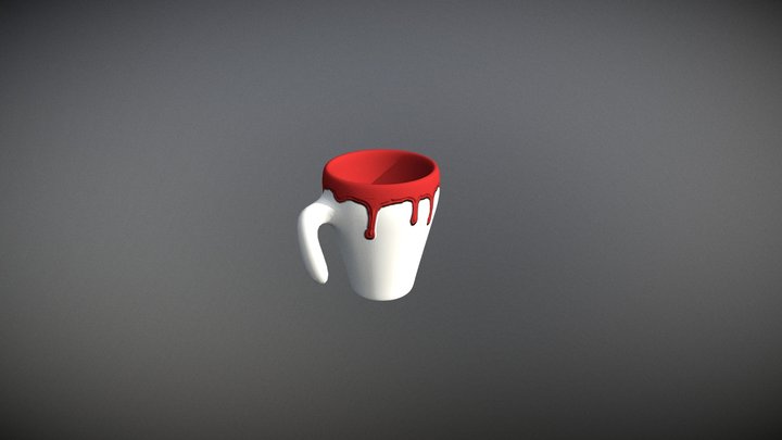 Bloody Mug 3D Model
