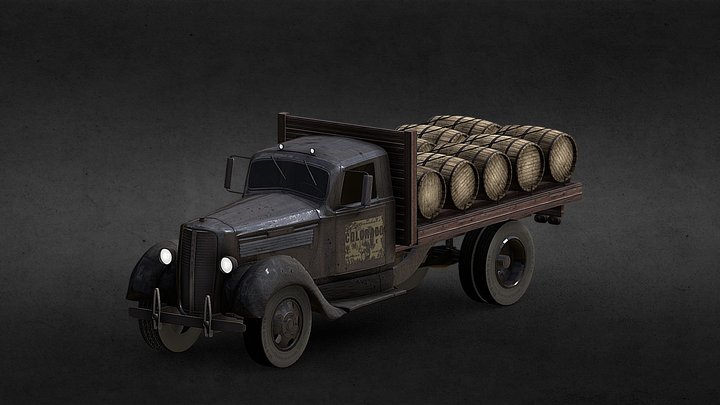 Stranahan's Truck 3D Model