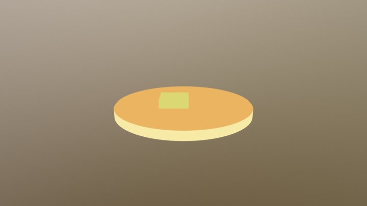 Pancake 3D Model