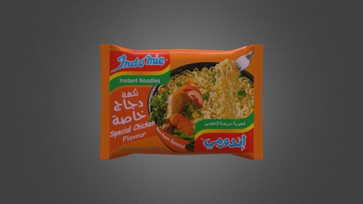 indomie egypt 3D Model