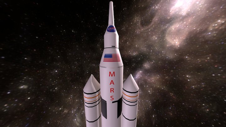 Mars Spacecraft1 3D Model