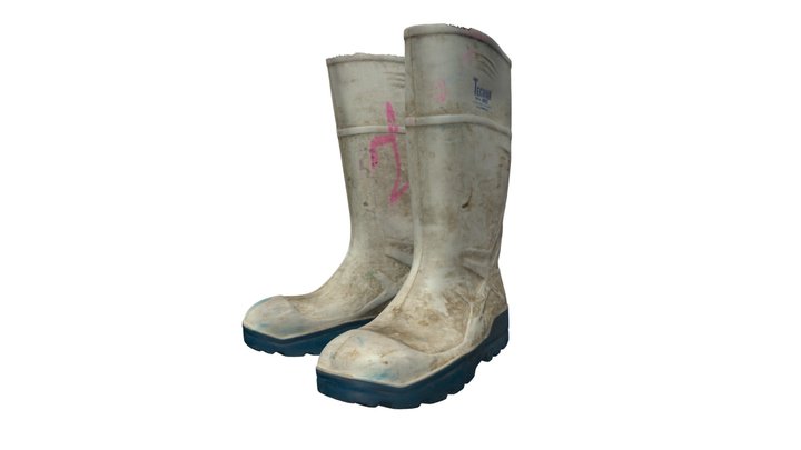 Dodi: Worker Boot 3D Model