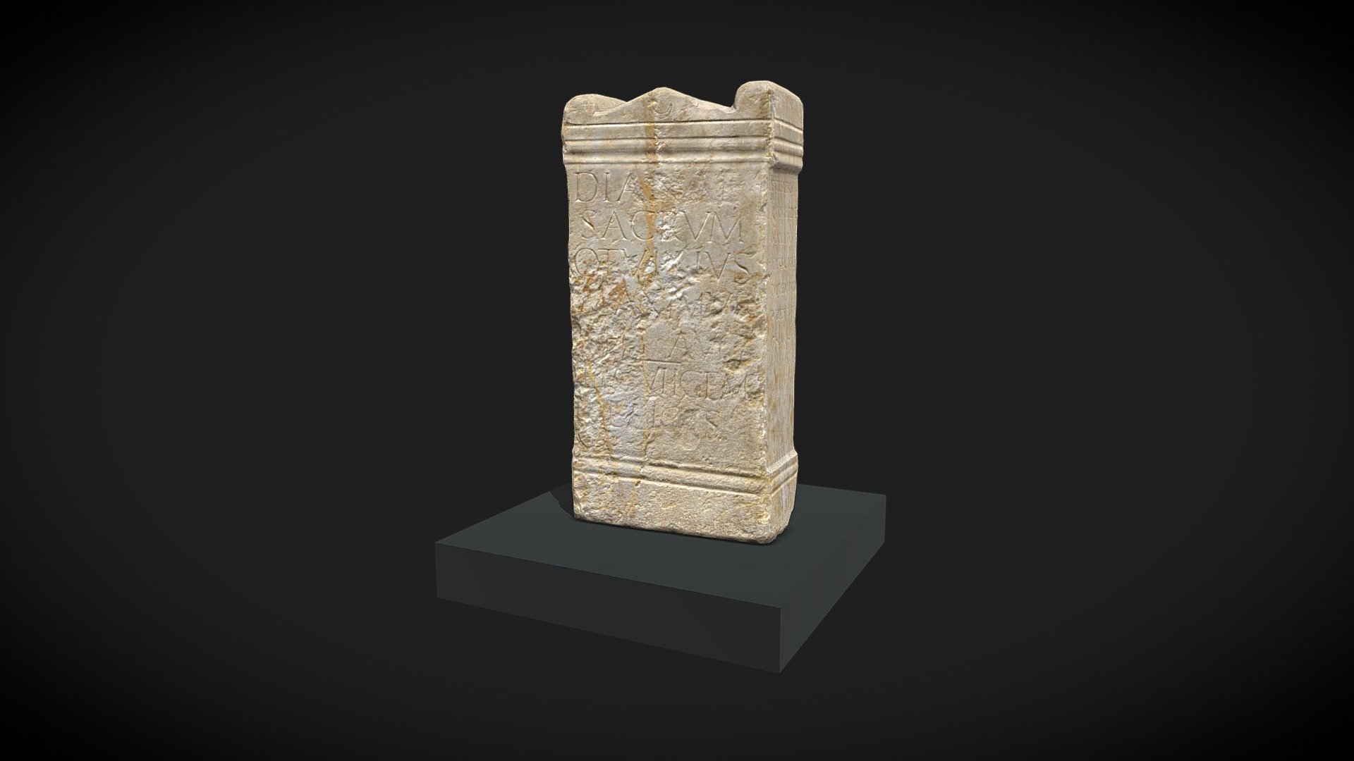 Ara de Diana - Museo de León — Sketchfab embed 3D viewer