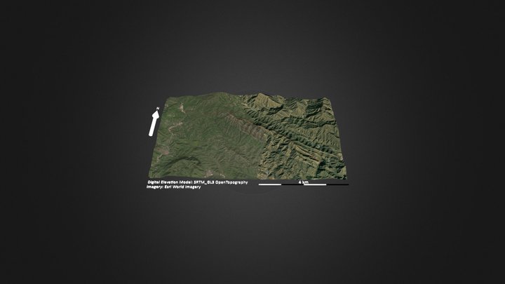 狗牙山 – Modèle 3D gratuit STL