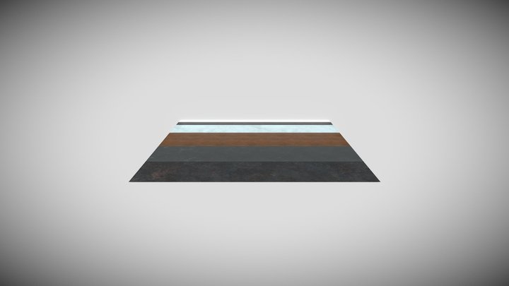 Abandoned Classroom Trim Sheet 1 3D Model