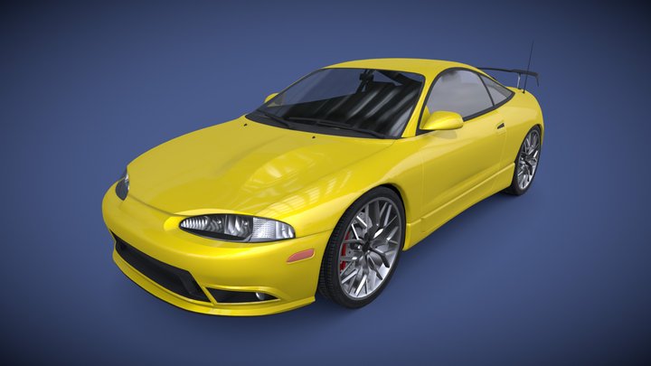 Generic Coupe "Azura" 3D Model