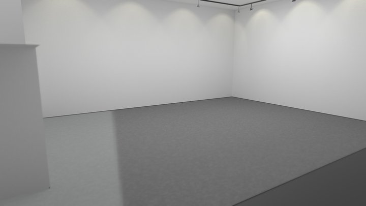 Gallery Space 3D Model