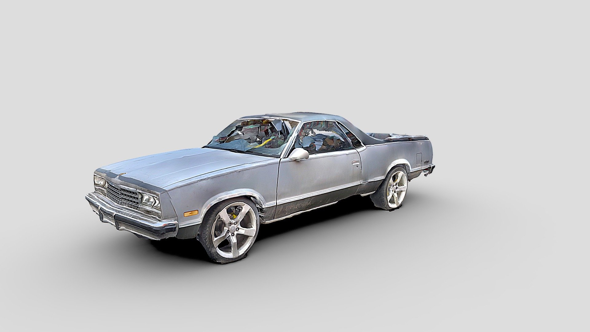 Day 64: El Camino car — Sketchfab embed 3D viewer