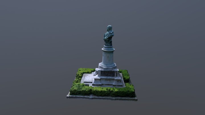 Scheffeldenkmal 3D Model