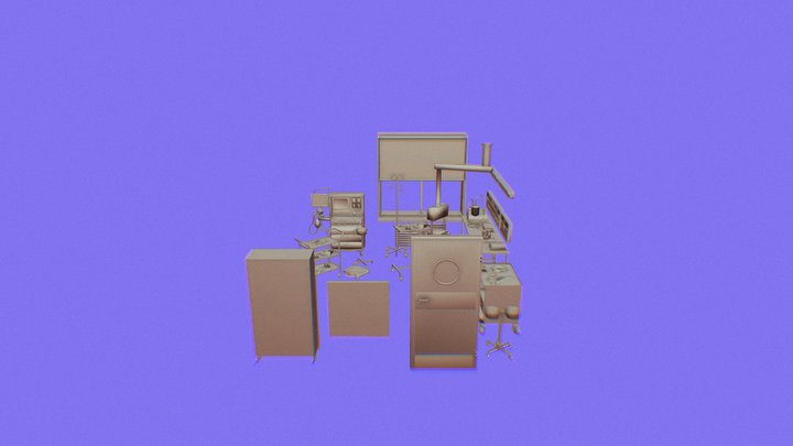 ICU 3D Model