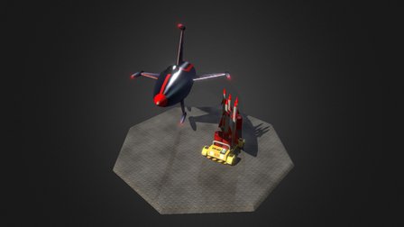 Diorama 2 - Semi-Realistic Props 3D Model