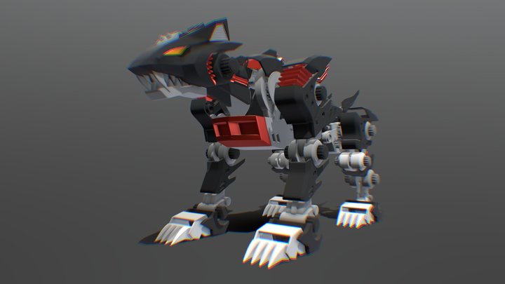 Lightning Saix 3D Model