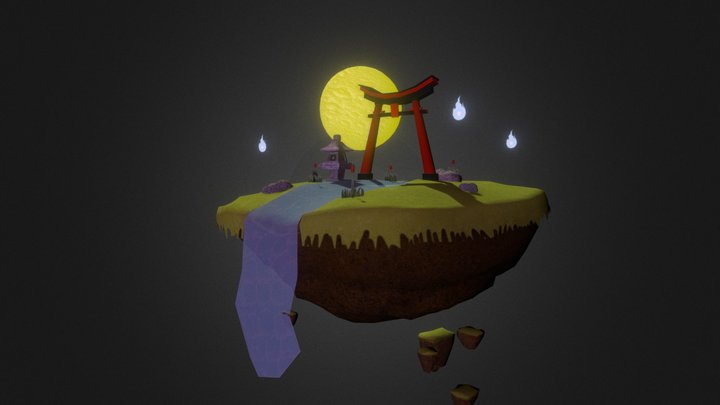 Tori Scene 3D Model