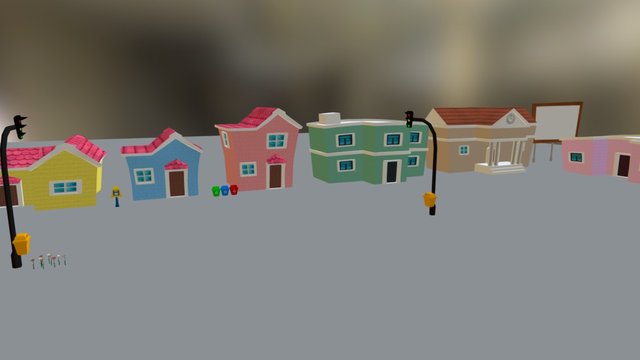Cidadezinha 3D Model