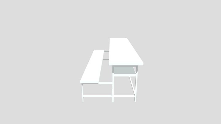 School Class Chair / MMM 3D Model