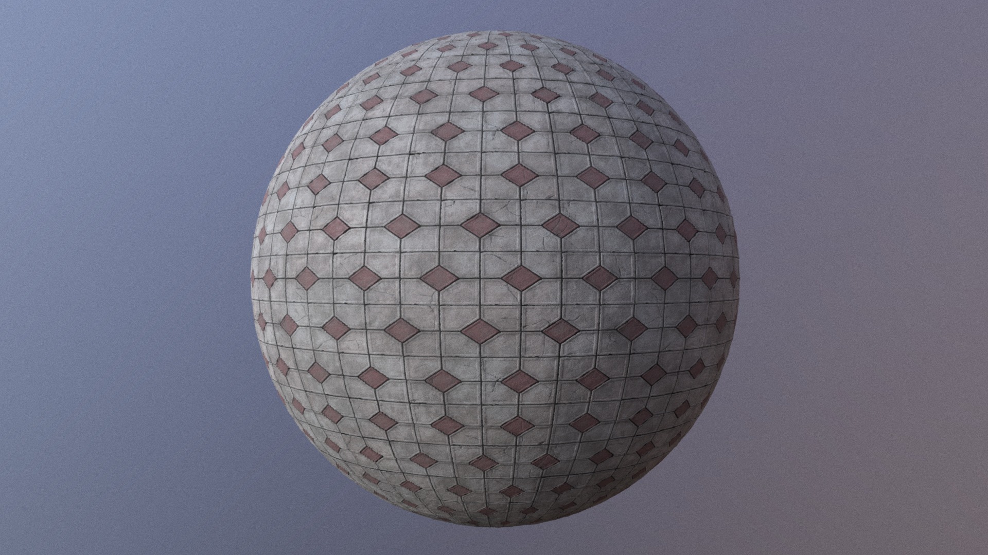 3D model Stone Floor05 - This is a 3D model of the Stone Floor05. The 3D model is about a round object with holes in it.