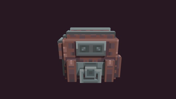 Monster in the Chest 3D Model