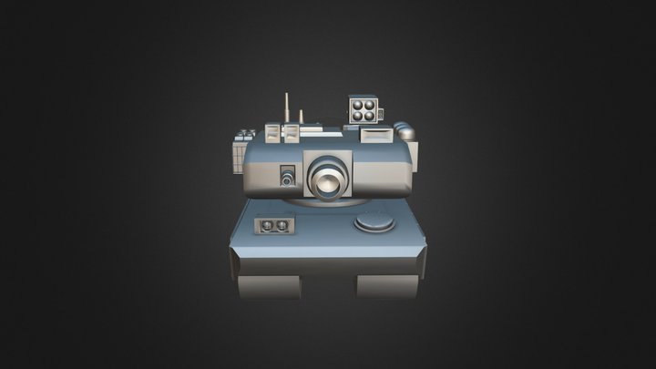 Mini Tank 3D Model