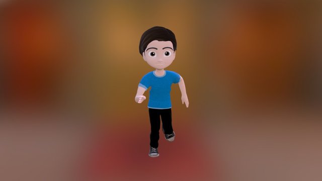 Game Character - B1 3D Model