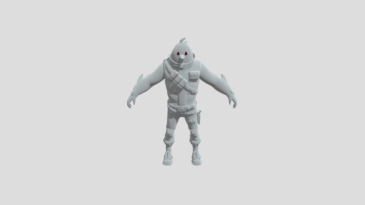 SnowmanFashion fortnite 3D Model