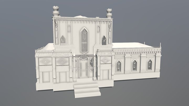 gothic house 3D Model
